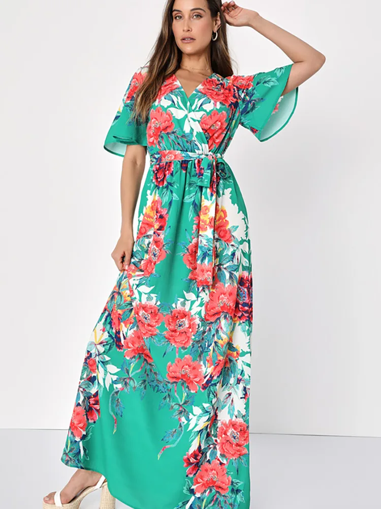 Boho Vacation Mini casual ženska obleka